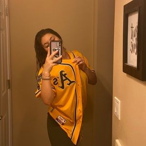 A’s Authentic Oakland Athletics Baseball Jersey